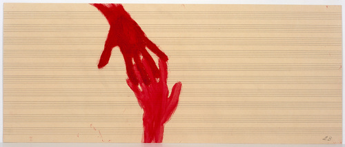 Louise Bourgeois. Untitled (no. 4) in 10 AM Is When You Come to Me (set 5), from the series of installation sets (1-10). 2006