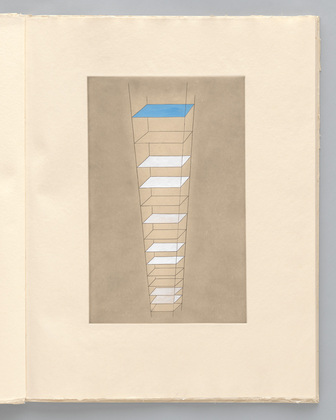 Louise Bourgeois. Untitled, plate 2 of 8, from the illustrated book, the puritan. 1990