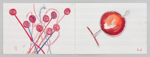 Louise Bourgeois. Untitled, no. 13, in Nothing to Remember (set 2), from the series of folio sets (1-6). 2004-2006