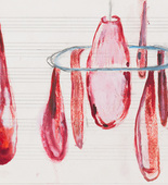 Louise Bourgeois. Untitled drawing, in Nothing to Remember (set 2), from the series of folio sets (1-6). 2004-2006