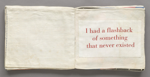 Louise Bourgeois. I Had a Flashback of Something that Never Existed, no. 18 of 34, from the illustrated book, Ode &agrave; l'Oubli. 2002