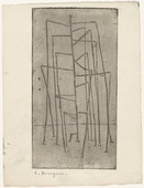 Louise Bourgeois. Araign&eacute;e. c. 1948