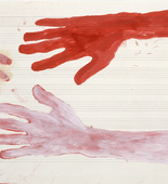 Louise Bourgeois. Untitled (no. 12) in 10 AM Is When You Come to Me (set 9), from the series of installation sets (1-10). 2007