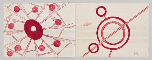 Louise Bourgeois. Untitled, no. 37, in Nothing to Remember (set 2), from the series of folio sets (1-6). 2004-2006