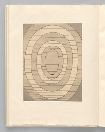 Louise Bourgeois. Untitled, plate 5 of 8, from the illustrated book, the puritan. 1990