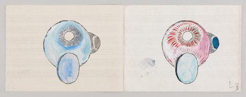 Louise Bourgeois. Untitled, no. 9, in Nothing to Remember (set 2), from the series of folio sets (1-6). 2004-2006