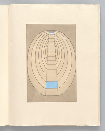 Louise Bourgeois. Untitled, plate 8 of 8, from the illustrated book, the puritan. 1990