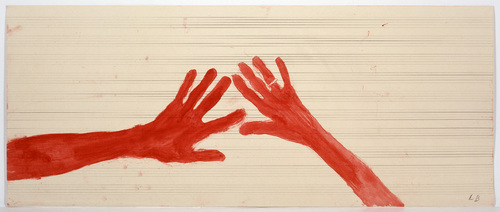 Louise Bourgeois. Untitled (no. 6) in 10 AM Is When You Come to Me (set 9), from the series of installation sets (1-10). 2007