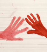 Louise Bourgeois. Untitled (no. 6) in 10 AM Is When You Come to Me (set 10), from the series of installation sets (1-10). 2007