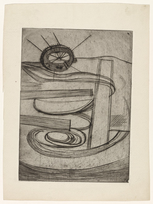 Louise Bourgeois. Le Soleil. 1947