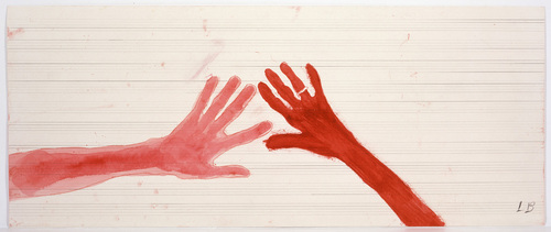 Louise Bourgeois. Untitled (no. 6) in 10 AM Is When You Come to Me (set 10), from the series of installation sets (1-10). 2007