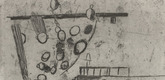 Louise Bourgeois. La Maison d'Arcueil, plate 4 of 9, from the portfolio, Quarantania. 1947, reprinted 1990