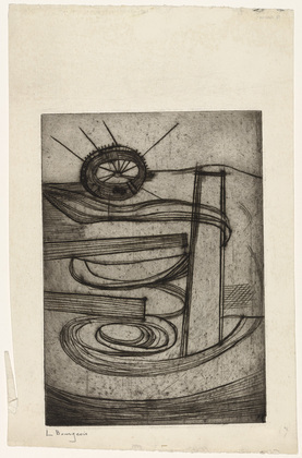 Louise Bourgeois. Le Soleil. 1947
