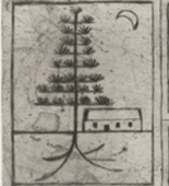 Louise Bourgeois. Season's Greeting, plate 5 of 9, from the portfolio, Quarantania. 1944, reprinted 1990