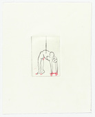 Louise Bourgeois. Arch of Hysteria, plate 19 of 24, from the series, Self Portrait. 2007