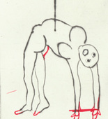 Louise Bourgeois. Arch of Hysteria, plate 19 of 24, from the series, Self Portrait. 2007