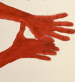 Louise Bourgeois. Untitled (no. 15) in 10 AM Is When You Come to Me (set 10), from the series of installation sets (1-10). 2007