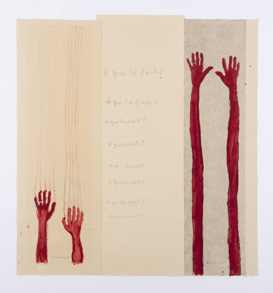 Louise Bourgeois. &Agrave; Qui la Faute. 2008