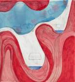 Louise Bourgeois. Rain on the Mountain Lakes. 1996