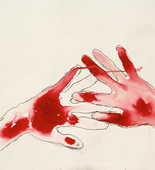 Louise Bourgeois. Untitled (no. 27) in 10 AM Is When You Come to Me (set 8), from the series of installation sets (1-10). 2006