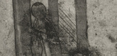 Louise Bourgeois. Thompson Street, plate 8 of 9, from the portfolio, Quarantania. 1948, reprinted 1990