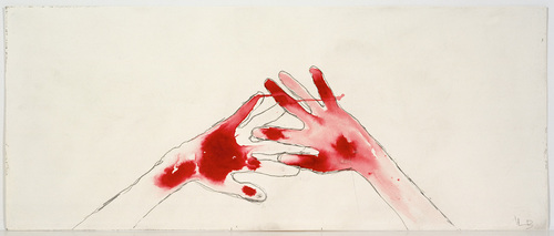 Louise Bourgeois. Untitled (no. 27) in 10 AM Is When You Come to Me (set 8), from the series of installation sets (1-10). 2006