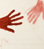 Louise Bourgeois. Untitled (no. 30) in 10 AM Is When You Come to Me (set 9), from the series of installation sets (1-10). 2007