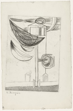 Louise Bourgeois. L'All&eacute;e Montante. c. 1947