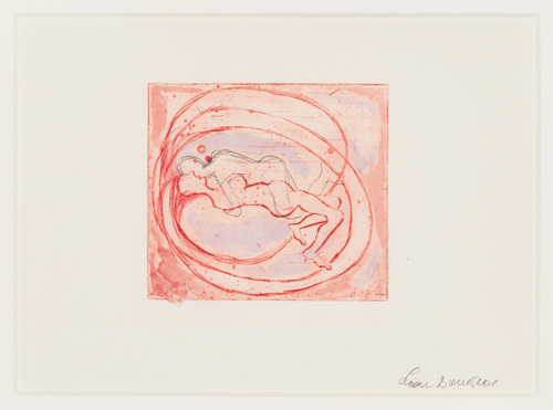Louise Bourgeois. Spiral Woman I (verso). 2006