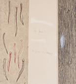 Louise Bourgeois. Untitled, no. 2 of 3, from the series, I Want To Talk About Magic. 2007