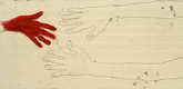 Louise Bourgeois. Untitled (no. 12) in 10 AM Is When You Come to Me (set 8), from the series of installation sets (1-10). 2006