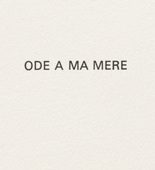 Louise Bourgeois. Ode &agrave; Ma M&egrave;re. 1995