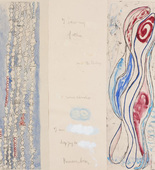 Louise Bourgeois. Untitled, no. 3 of 3, from the series, I Want To Talk About Magic. 2007