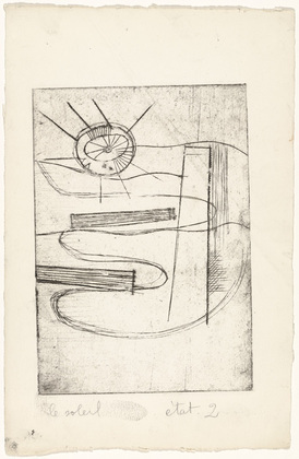 Louise Bourgeois. Le Soleil. 1947