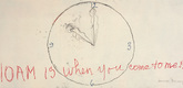 Louise Bourgeois. 10 AM Is When You Come to Me (set 6), from the series of installation sets (1-10). 2006