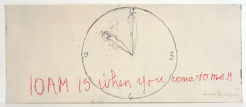 Louise Bourgeois. 10 AM Is When You Come to Me (set 6), from the series of installation sets (1-10). 2006