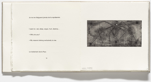 Louise Bourgeois. Untitled, plate 2 of 9, from the illustrated book, Ode &agrave; Ma M&egrave;re. 1995