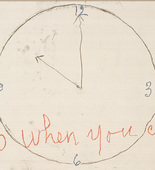 Louise Bourgeois. Cover (no. 19) in 10 AM Is When You Come to Me (set 1), from the series of installation sets (1-10). 2006