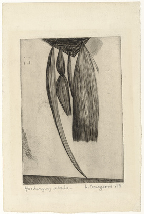 Louise Bourgeois. Hanging Weeds. 1949