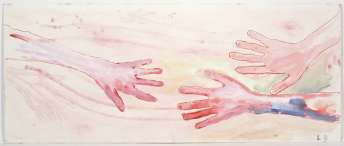 Louise Bourgeois. Untitled (no. 21) in 10 AM Is When You Come to Me (set 10), from the series of installation sets (1-10). 2007