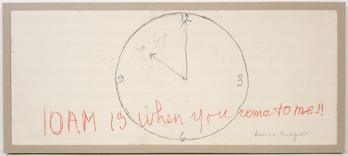 Louise Bourgeois. Cover (no. 19) in 10 AM Is When You Come to Me (set 1), from the series of installation sets (1-10). 2006