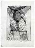 Louise Bourgeois. Untitled alternative plate, from the illustrated book, He Disappeared into Complete Silence. 1946-1947