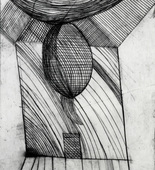 Louise Bourgeois. Untitled alternative plate, from the illustrated book, He Disappeared into Complete Silence. 1946-1947