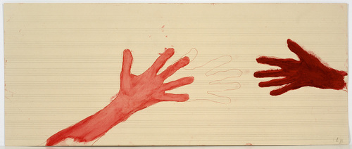 Louise Bourgeois. Untitled (no. 23) in 10 AM Is When You Come to Me (set 8), from the series of installation sets (1-10). 2006