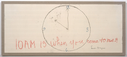 Louise Bourgeois. Cover (no. 19) in 10 AM Is When You Come to Me (set 4), from the series of installation sets (1-10). 2006