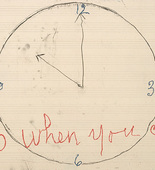 Louise Bourgeois. Cover (no. 19) in 10 AM Is When You Come to Me (set 5), from the series of installation sets (1-10). 2006