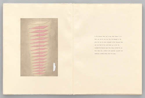 Louise Bourgeois. Untitled, plate 4 of 8, from the maquette of the illustrated book, the puritan. 1990