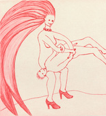 Louise Bourgeois. Untitled, plate 2 of 5, from the illustrated book, The Laws of Nature. c. 2006