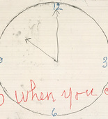 Louise Bourgeois. Cover (no. 19) in 10 AM Is When You Come to Me (set 6), from the series of installation sets (1-10). 2006