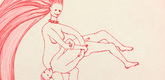 Louise Bourgeois. Untitled, plate 2 of 5, from the illustrated book, The Laws of Nature. c. 2006